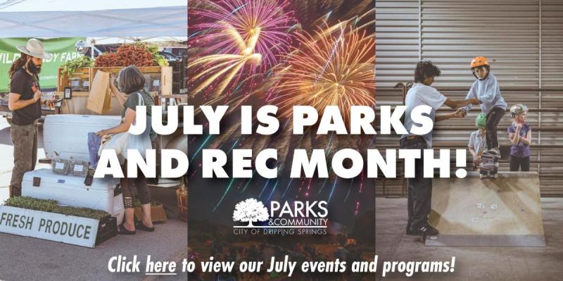 Parks and Rec Month