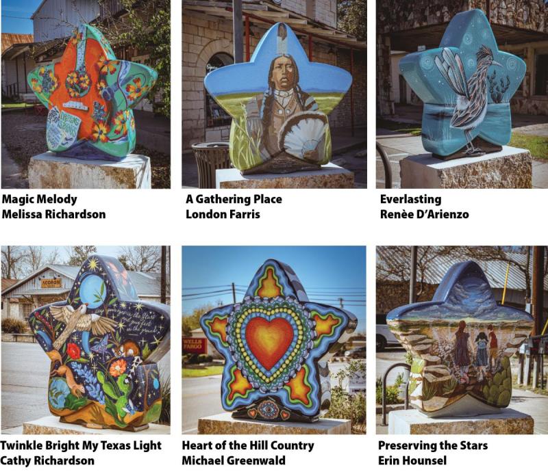 Pictures of the six stars